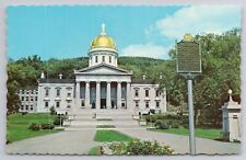 1964 Postcard State Capital Montpellier Vermont VT picture