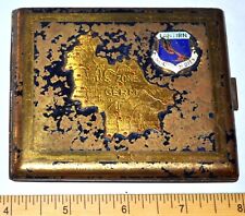 ANTIQUE Post WW2 ~  Cigarette Case ~ US Military Occupation Zone  GERMANY  1946 picture