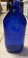 Vintage Genuine Phillips Milk Magnesia Cobalt Blue Bottle 8.5