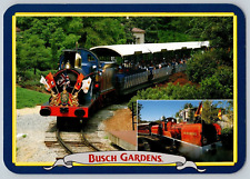 Continental Postcard~ The Balmoral Castle Train~ Busch Gardens~ Williamsburg, VA picture