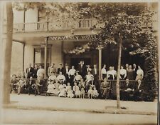 Waverly Hotel Circa Early 1900s Large Cabinet Card Photo picture