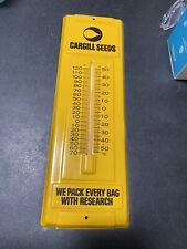 Vintage Cargill Seeds Advertising Thermometer farm Seed Corn Iowa picture