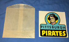 # Vintage Pittsburgh Pirates Travel Decal with Original Package AV picture