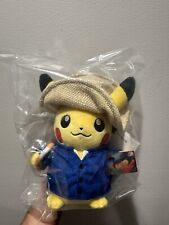 Pikachu Van Gogh Museum X Pokemon Center Plush 7in. Limited Edition Sealed picture