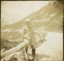1901 Switzerland Mountain Rd Edwardian Mountaineer Roadside Smoke 3.5