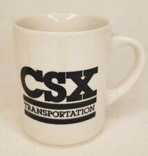 Vintage CSX Transportation Ceramic Coffee Mug Railroad Train Collectable  picture