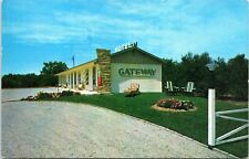 Gateway Motel, Hart, MIchigan - 1962 Posted Chrome Postcard picture