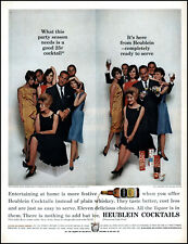 1962 Jack Carter & Paula Stewart Heublein Cocktails vintage photo print ad L42 picture