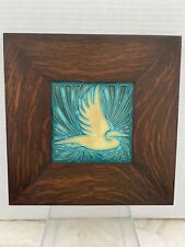 Motawi Tile Tileworks Gilded Bird Arts Crafts Dard Hunter Frame picture