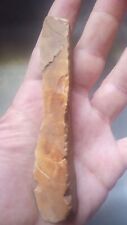 Authentic Native American Indian Paleo Era Bar Knife Nice Colors TN River picture