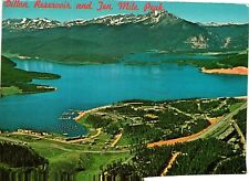 Vintage Postcard 4x6- Dillon Reservoir and Ten Mile Peak, CO. 1960-80s picture