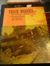 LOT OF SEVEN USED TRAIN BOOKS HARDCOVER TRAIN WRECKS, STEAM STEEL & STARS picture