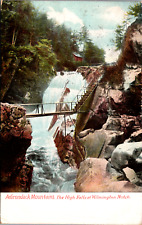 Vintage 1907 High Falls at Wilmington Notch Adirondacks New York NY Postcard picture