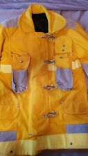 JANESVILLE LION Firefighter Bunker Turnout Coat Nomex, Gore-Tex, Lots of Leather picture