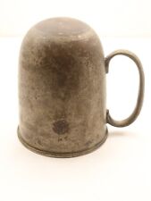 Antique Brass Silver Plated Water Cup Mug, Stamped Egyptian, Cup Water Pot 12 cm picture