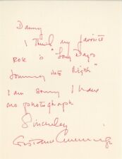 Constance Cummings- Signed Handwritten Note (Actress) picture