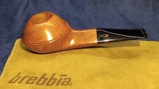 Unsmoked Gorgeous Brebbia Pura 3 Star Handmade Tobacco Pipe & Sleeve Italy   picture