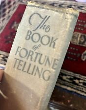 1935 The Book Fortune Telling by Madame Fabia  Antique Huge Witch Heirloom picture