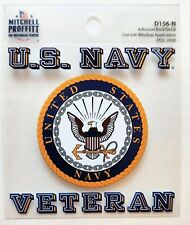 US NAVY VETERAN STICKER D156-N - MADE IN THE USA  picture