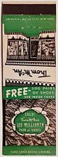 Thom McAn Shoes Vintage Matchbook Cover picture