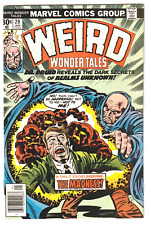 WEIRD WONDER TALES # 20 MARVEL HORROR COMIC 1977 DR DRUID DITKO MORT DRUCKER picture
