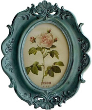 Vintage 4X6 Oval Picture Frame Antique Photo Frame Table Top Display and Wall Ha picture