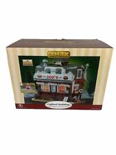 2005 LEMAX Harvest Crossing Joe's Burger & Hot Dog Stand 2005 #55214 lighted picture