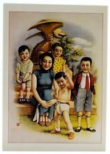 The Family Postcard DalHousie Enterprises Singapore Chinese Asian Beauty picture