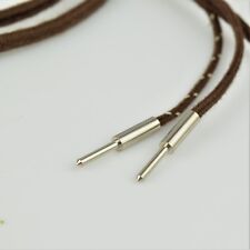 Cloth Covered Receiver Cord - Brown - Pin-Pin picture