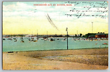 South, Boston, Massachusetts - Dorchester Bay - Vintage Postcard - Posted picture