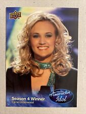 2009 Upper Deck American Idol Carrie Underwood Season 4 Winner Card #13 picture