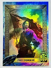 FREEDOMWAR  #44 2024 BTC Bitcoin Trading Cards Halving Edition Holo # 026/100 picture