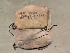 ORIGINAL WWI  US ARMY M1917 LARGE CANVAS FIELD EQUIPMENT CARRY PACK picture