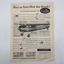 1949 Cessna Vintage Full Page Original Print Ad picture