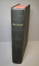 Biblí Svatá Czech Praze 1949 Holy Bible picture