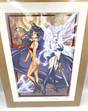 Vampirella Lady Death Display Art Poster Litho Signed #183/1000 picture