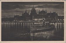 Budapest Parliament Building Vintage Postcard picture