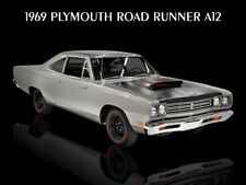 1969 Plymouth Road Runner A12 Metal Sign: 9x12