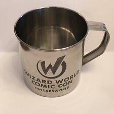 WIZARD WORLD COMIC CON WILD BILL'S SODA SHOP XL METAL CUP RARE picture
