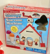 Cra Z Art The Original Snoopy Sno-Cone Machine Peanuts Kids Toy Food Play Set  picture