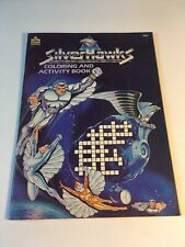 COLORING BOOK SILVERHAWKS 1987 HAPPY HOUSE VG/FN picture