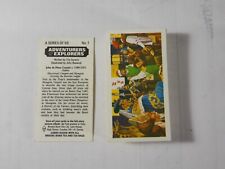 Brooke Bond Tea Cards Adventurers & Explorers 1973 Complete Set 50 picture
