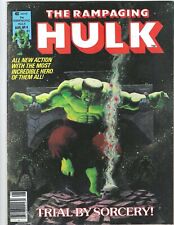Rampaging Hulk #4 1977 Flat tight and glossy Jim Starlin Trial By Sorcery picture