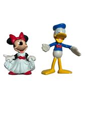 Walt Disney World Resort Donald Duck & McD Minnie Mouse Figures Vintage picture