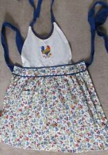 Cracker Barrel Hostess Apron Embroidered Rooster Design 100% Cotton picture