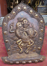 Antique Master Quality Handmade Tibet Shmashana Adhipati Chitipati Yabyum, Nepal picture
