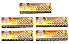 5x Juicy Flavored 1 1/4 Rolling Papers Honey by Hornet 50Lvs/Pk USA Shipped picture