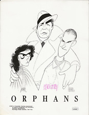 I'm Albert Hirschfeld caricaturist REAL hand SIGNED Orphans Promo Photo JSA COA picture
