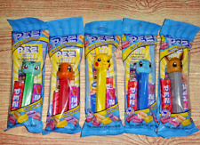 Pokemon Pez Set Of 5 New Pikachu Eevee Charmander Squirtle Bulbasaur  picture