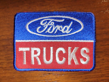 NEW 2 1/2 X 3 5/8 INCH FORD TRUCKS IRON ON PATCH  picture